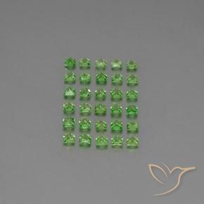 2.66克拉天然沙弗莱石榴石，正方形，VVS-VS