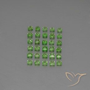 2.67克拉天然沙弗莱石榴石，正方形，VVS-VS