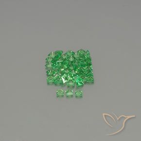 2.37克拉天然沙弗莱石榴石，正方形，VVS-VS