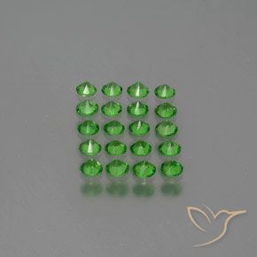 1.70克拉天然沙弗莱石榴石，圆形的，VVS-VS