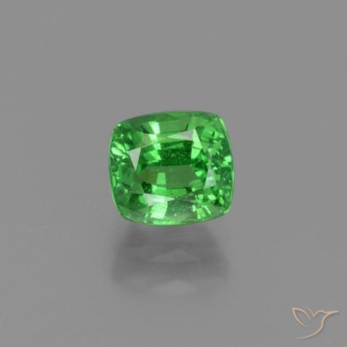 1.18ct 天然 荧光绿色 沙弗莱石榴石, 软垫, VS-SI