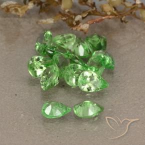2.56克拉天然沙弗莱石榴石，梨形，VS