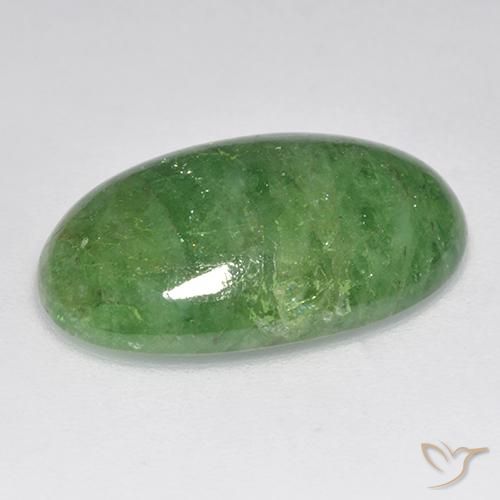 10.96克拉天然沙弗莱石榴石，椭圆形，半透明