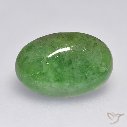 8.01克拉天然沙弗莱石榴石，椭圆形，半透明