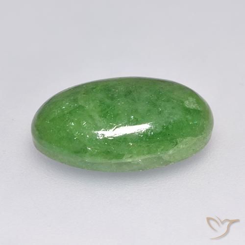 8.01克拉天然沙弗莱石榴石，椭圆形，半透明