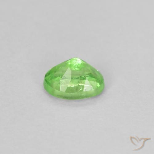 0.18克拉天然沙弗莱石榴石，椭圆形切割，VS