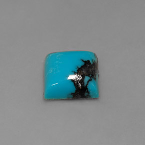 1.80克拉天然绿松石，方形，8.1×8毫米，不透明