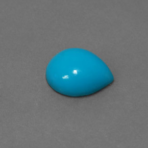 2.00克拉天然绿松石，梨形，10×7.9毫米，不透明