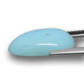 3.44克拉天然绿松石，异形，不透明