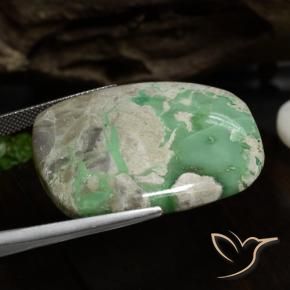 51.51克拉天然磷鋁石，软垫，不透明