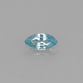 0.59克拉天然锆石，马眼形，7×3.6毫米，VVS-VS