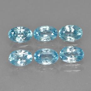 4.26天然锆石，椭圆形切割，6×3.9毫米，VVS-VS