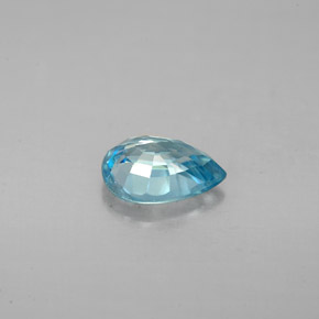 1.51克拉天然锆石，梨形，7.9×5.7毫米，VS
