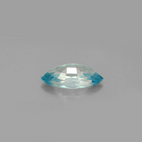 1.49克拉天然锆石，马眼形，9.7×4.9毫米，VVS-VS
