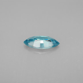 1.44克拉天然锆石，马眼形，9.9×5毫米，VVS
