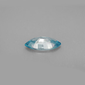 1.36克拉天然锆石，马眼形，10×5毫米，VVS