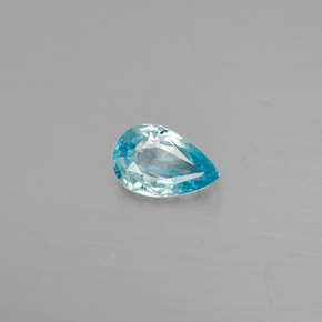 0.55克拉天然锆石，梨形，5.9×3.9毫米，VVS-VS