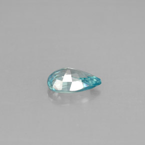 0.88克拉天然锆石，梨形，7.1×4.8毫米，VVS-VS
