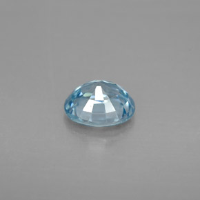 1.80克拉天然锆石，椭圆形切割，7.3×6.2毫米，VVS