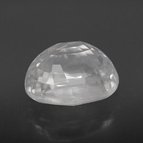8.64克拉天然白色锆石，椭圆形切割，11.7×9.1毫米，VVS