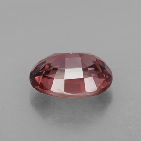 3.14克拉天然粉色锆石，椭圆形切割，9.1×7.1毫米，VVS
