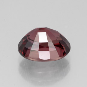 3.40克拉天然粉色锆石，椭圆形切割，9×7毫米，VVS