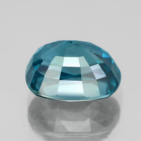 7.22克拉天然锆石，椭圆形切割，11.1×8.7毫米，VVS