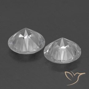 3.25克拉天然锆石，圆形的，VVS-VS