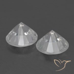3.65克拉天然锆石，圆形的，VVS-VS