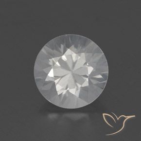 1.90ct 天然 白色 锆石, 圆形的, VS