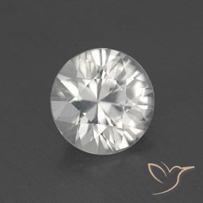 1.65ct 天然 白色 锆石, 圆形的, VVS-VS