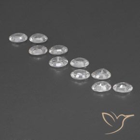 6.99克拉天然锆石，椭圆形，VVS-VS