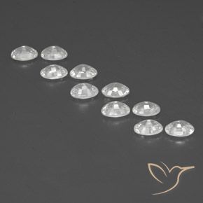7.36克拉天然锆石，椭圆形，VVS-VS