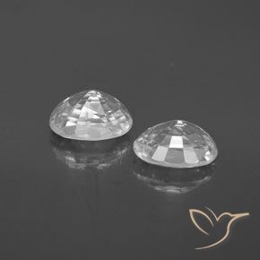 2.91克拉天然锆石，椭圆形，VVS-VS