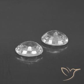 2.63克拉天然锆石，椭圆形，VVS-VS