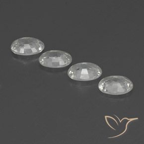 4.89克拉天然锆石，椭圆形，VVS-VS