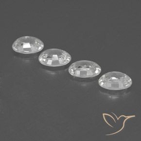 4.92克拉天然锆石，椭圆形，VVS-VS