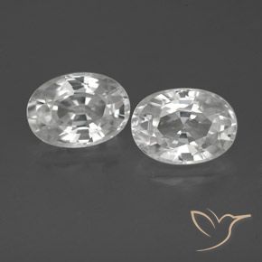 2.80克拉天然锆石，椭圆形，VVS-VS