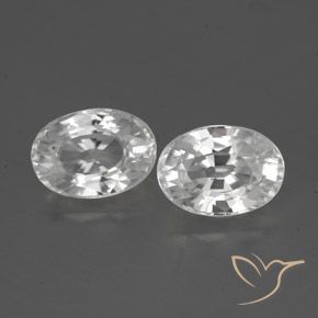 2.82克拉天然锆石，椭圆形，VVS-VS