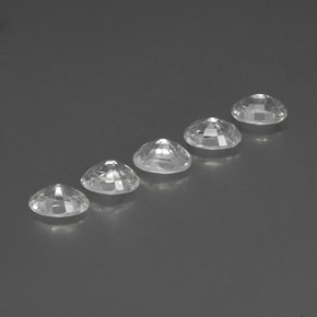 6.69克拉天然锆石，椭圆形切割，VVS-VS