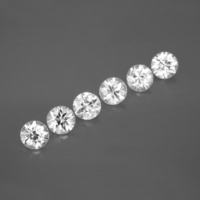 3.27克拉天然锆石，圆形切割，VVS-VS