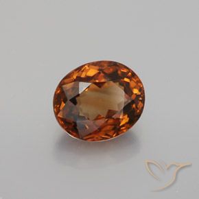 2.21克拉天然锆石，椭圆形，VVS