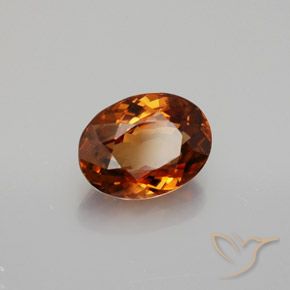 1.95克拉天然锆石，椭圆形，VVS
