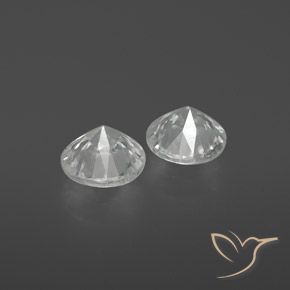 2.15克拉天然锆石，圆形的，VS