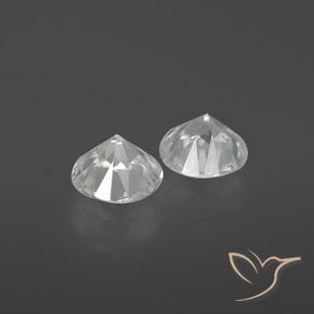 2.30克拉天然锆石，圆形的，VVS-VS