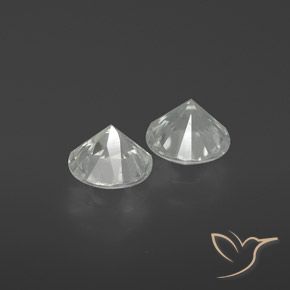 2.38克拉天然锆石，圆形的，VVS-VS