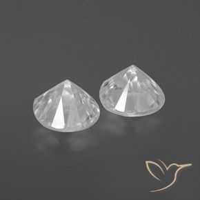 2.34克拉天然锆石，圆形的，VVS-VS