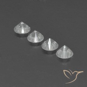 4.64克拉天然锆石，圆形的，VVS-VS