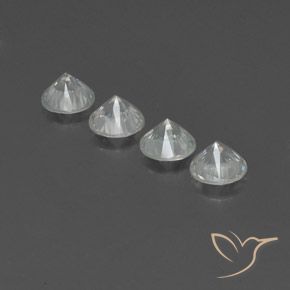 4.79克拉天然锆石，圆形的，VVS-VS