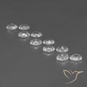7.44克拉天然锆石，椭圆形，VVS-VS